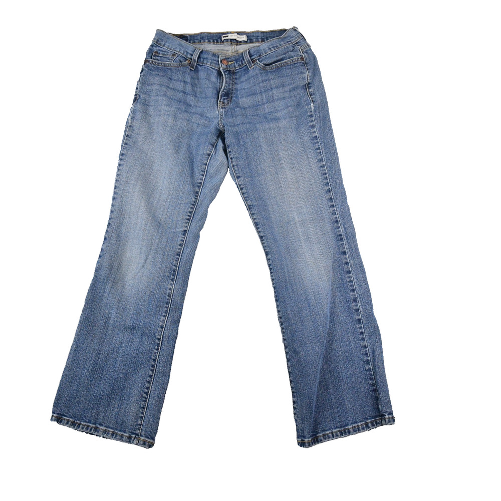 Levi's 529 Jeans Womens 31x30 (29x28 Actual) Curvy Bootcut Blue Denim